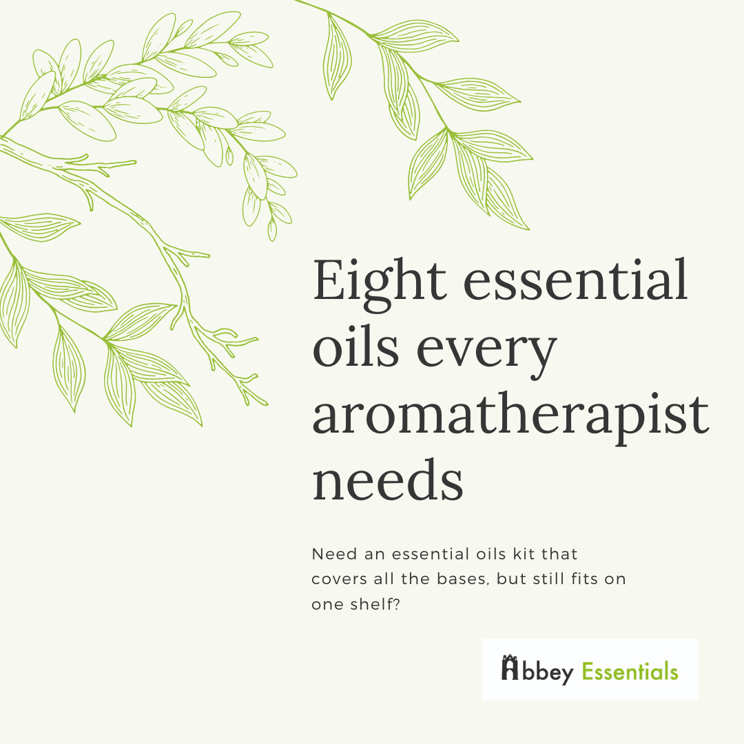 8 essentiële oliën die elke aromatherapeut nodig heeft - Abbey Essentials
